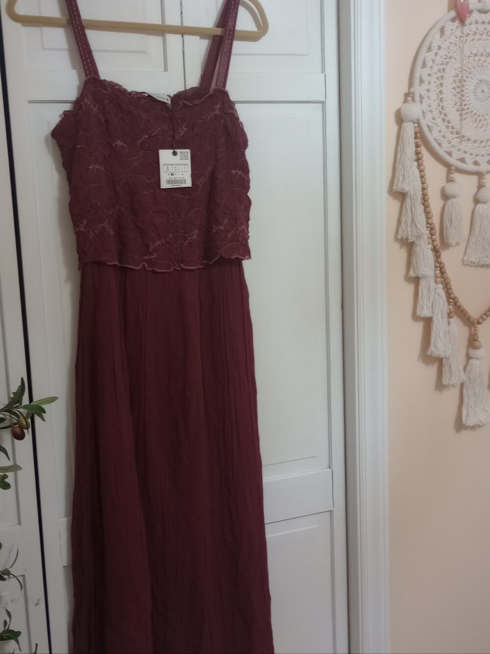 🌿🍒NWT Zara Women’s Dress Size Small ( READ DESCRIPTION!)🍒🌿 - Picture 12 of 13